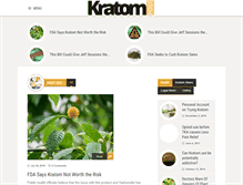 Tablet Screenshot of kratompost.com